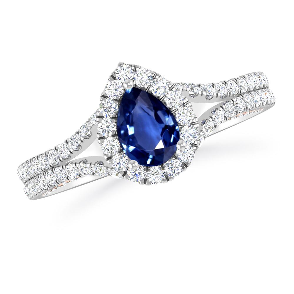 White Gold - Sapphire