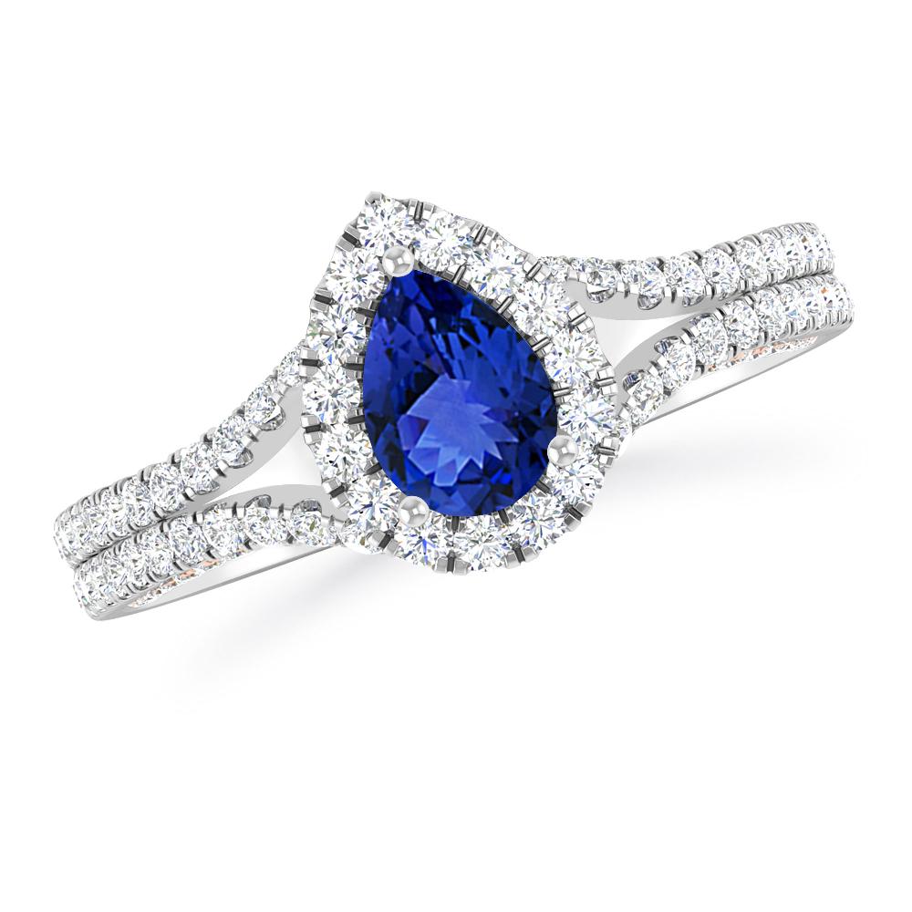 White Gold - Tanzanite