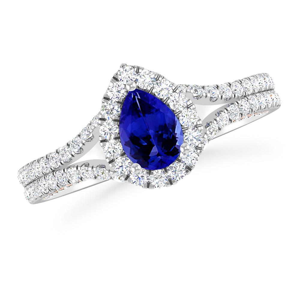 White Gold - Tanzanite