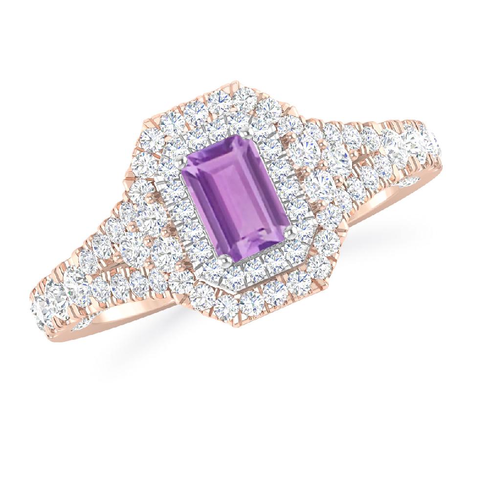 Rose Gold - Amethyst