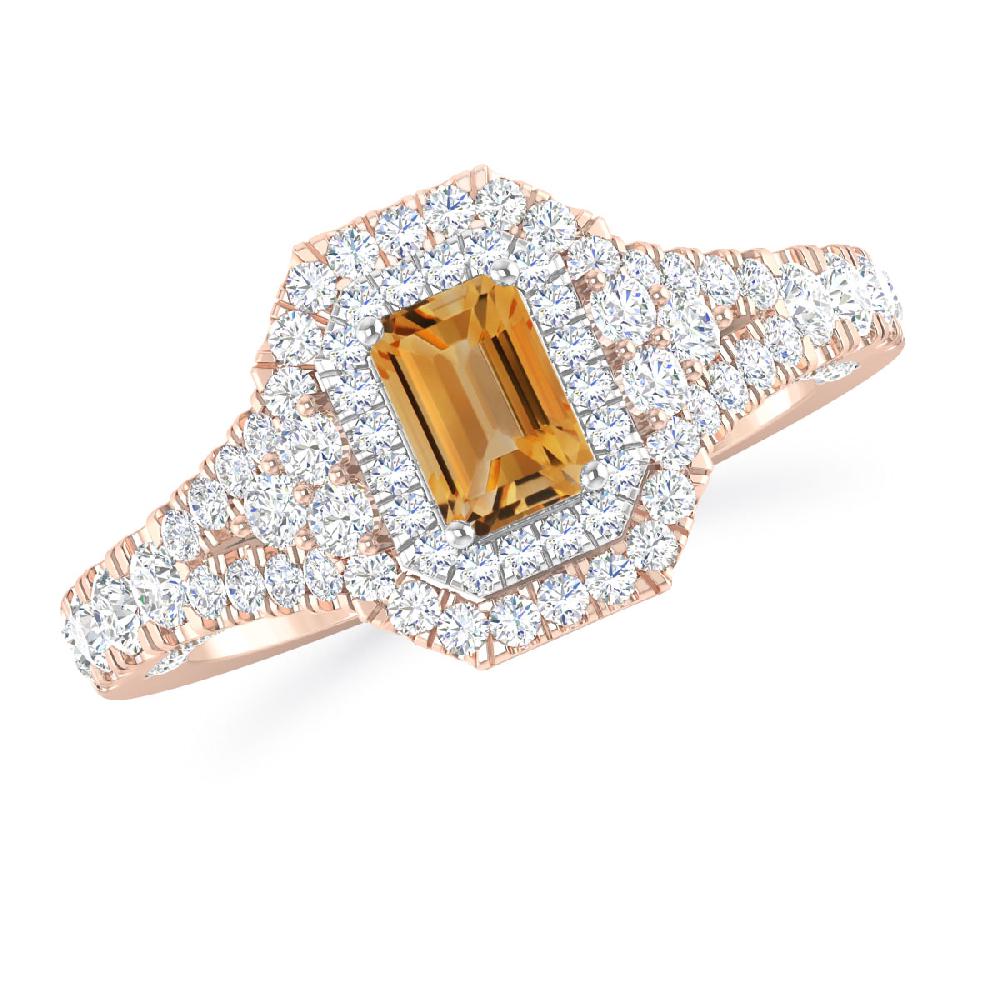 Rose Gold - Citrine