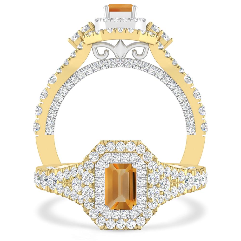 Yellow Gold - Citrine