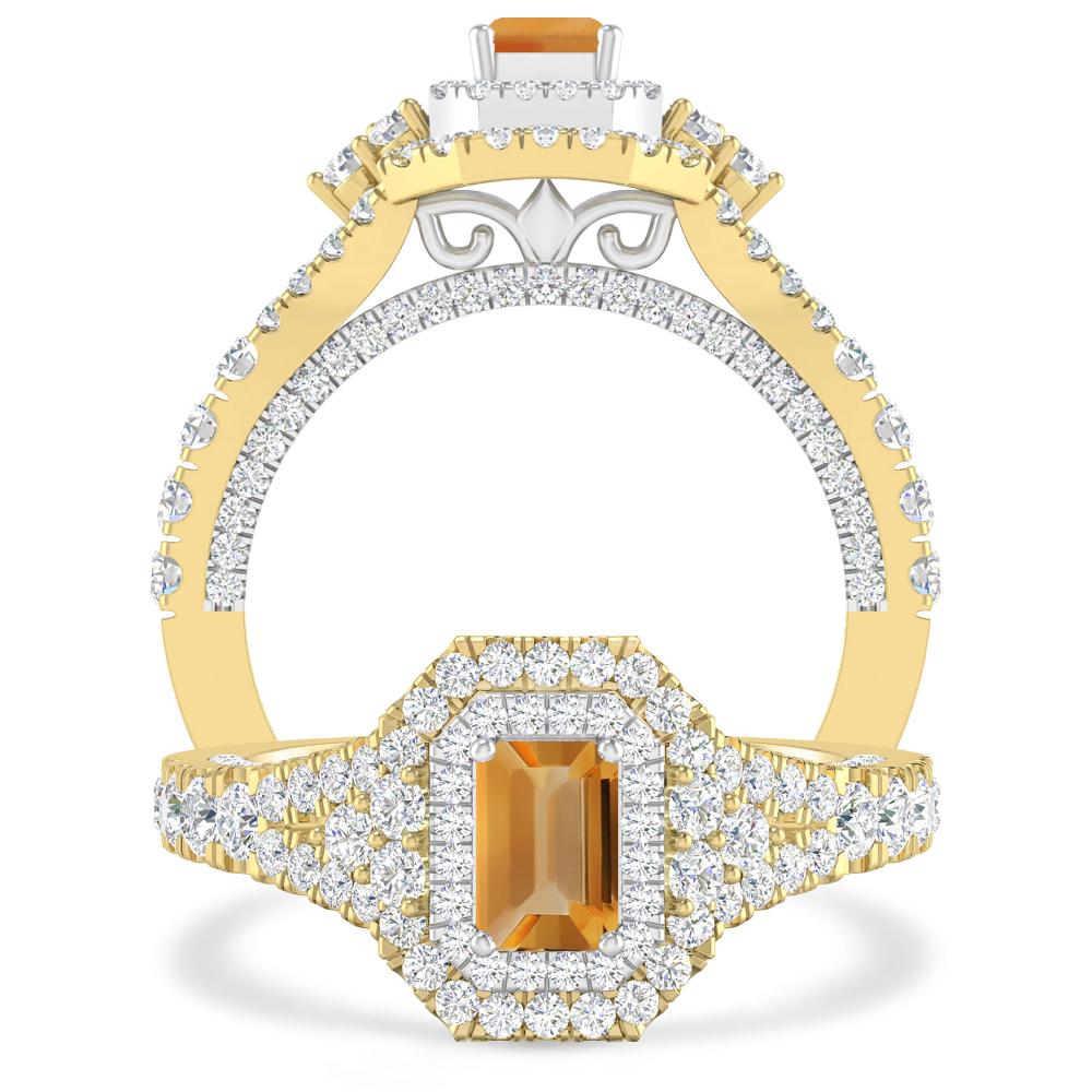 Yellow Gold - Citrine