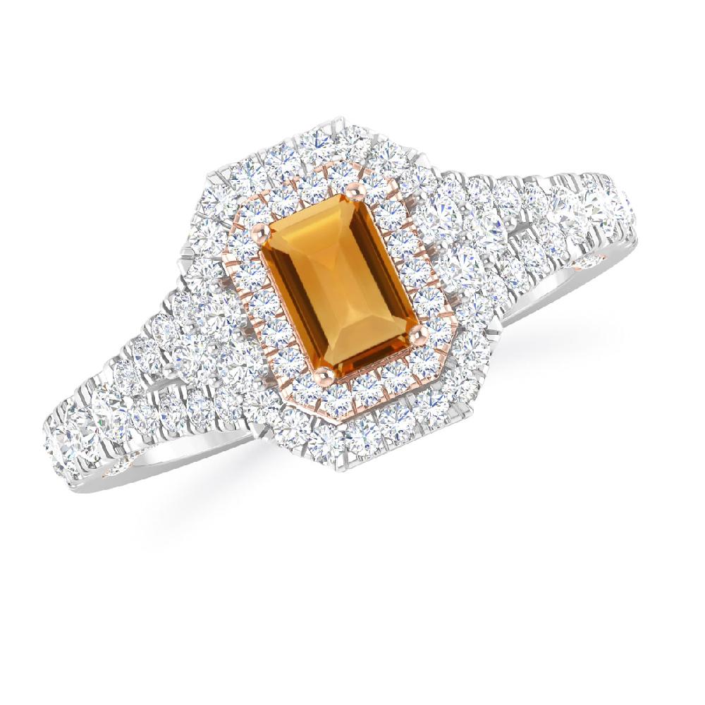 White Gold - Citrine
