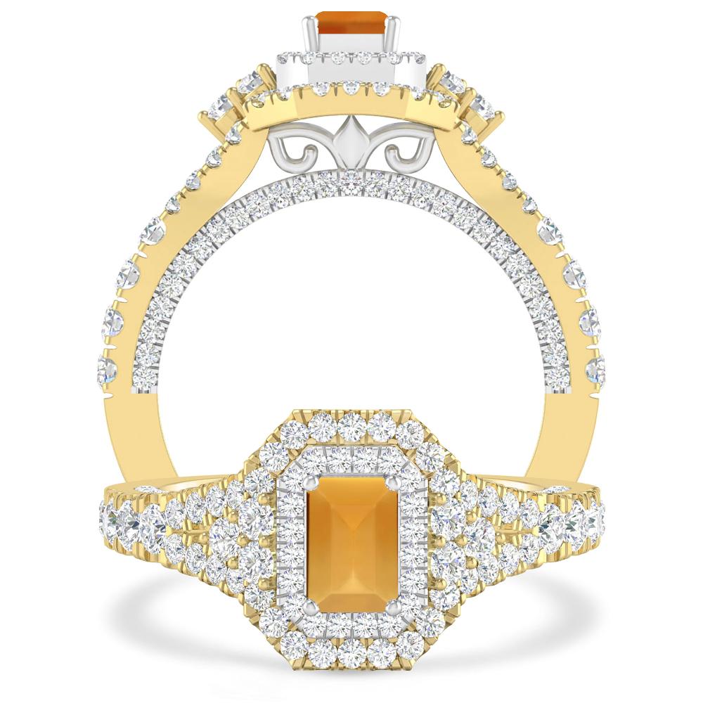 Yellow Gold - Citrine
