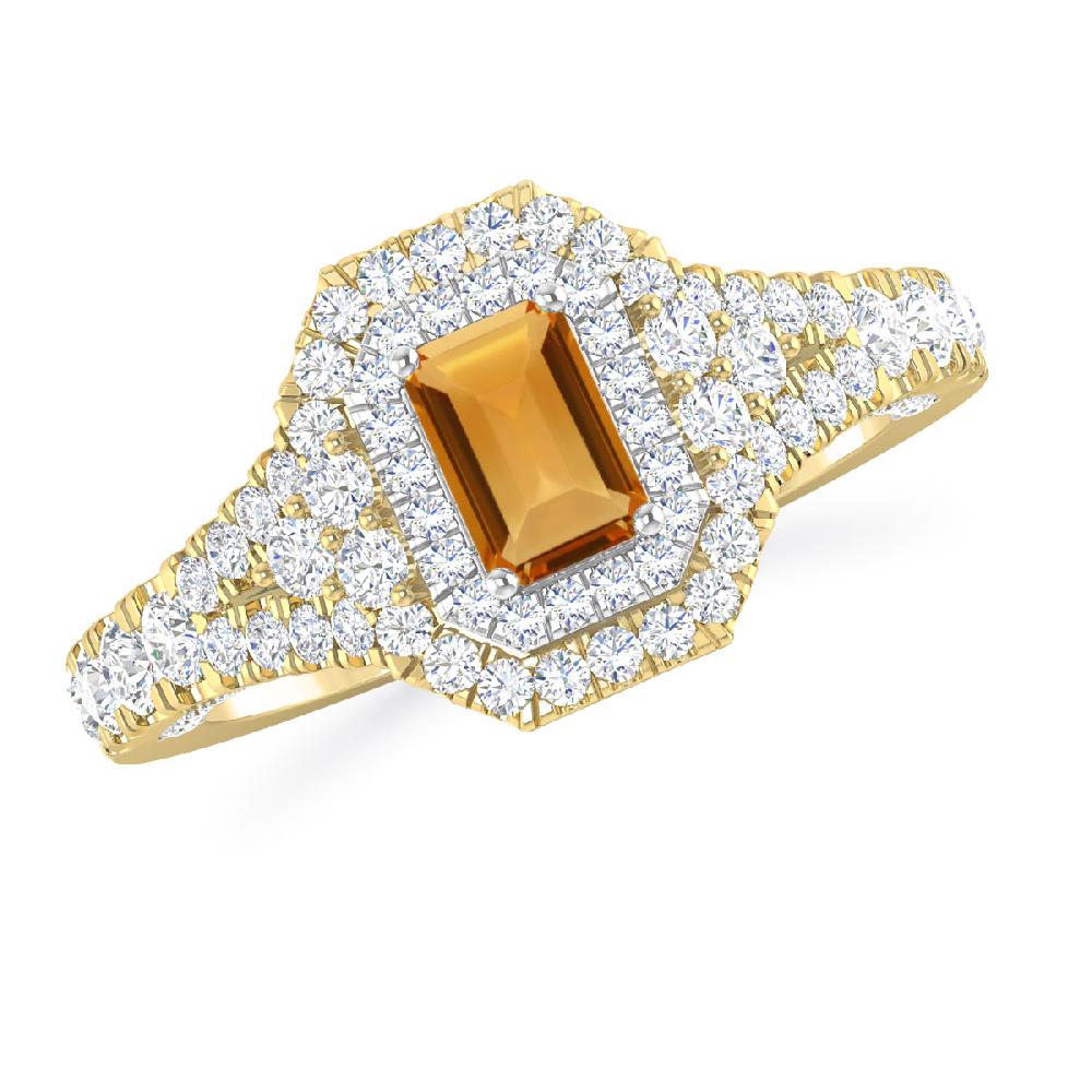 Yellow Gold - Citrine
