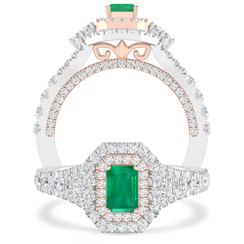 White Gold - Emerald