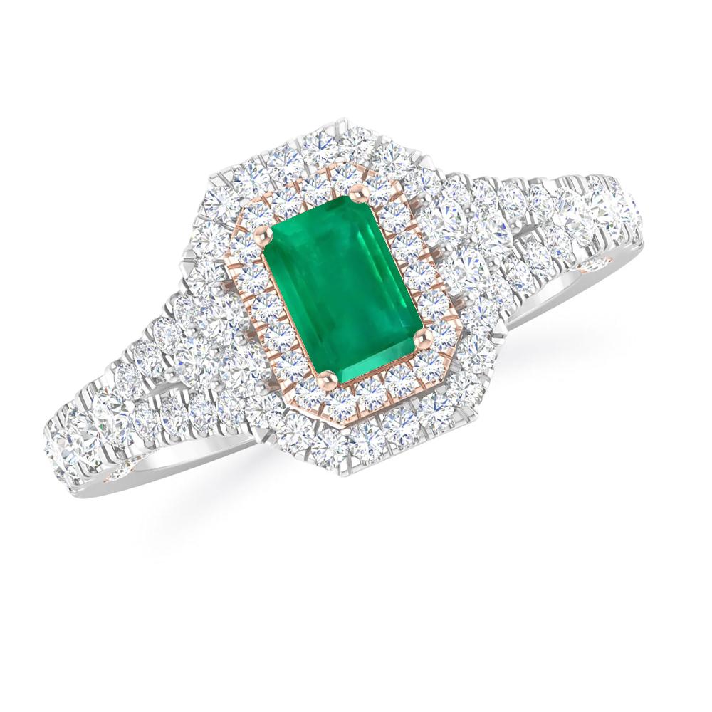 White Gold - Emerald