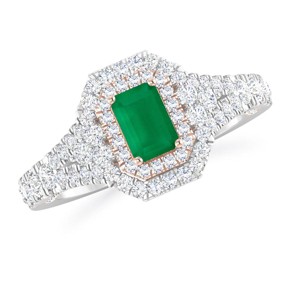 White Gold - Emerald