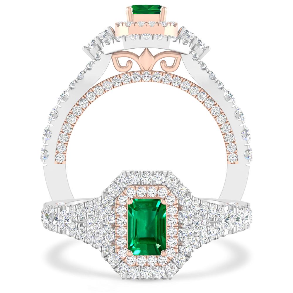 White Gold - Emerald