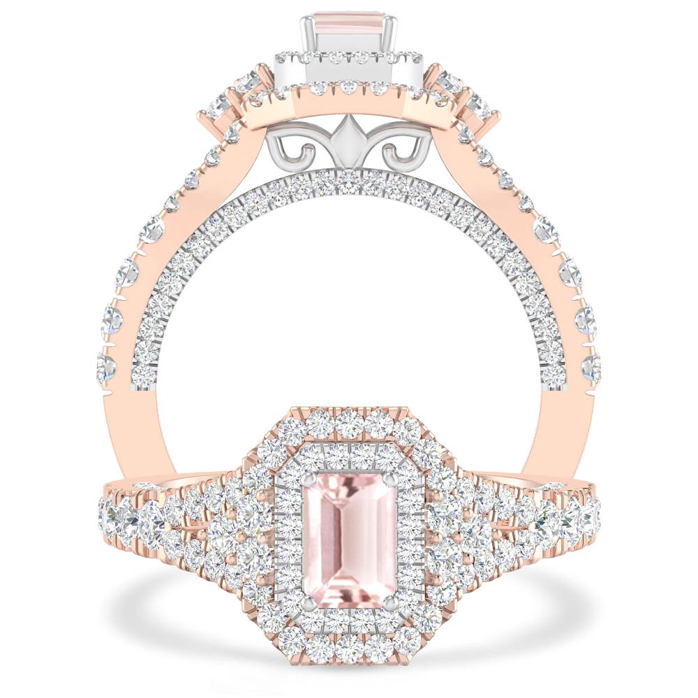 Rose Gold - Morganite