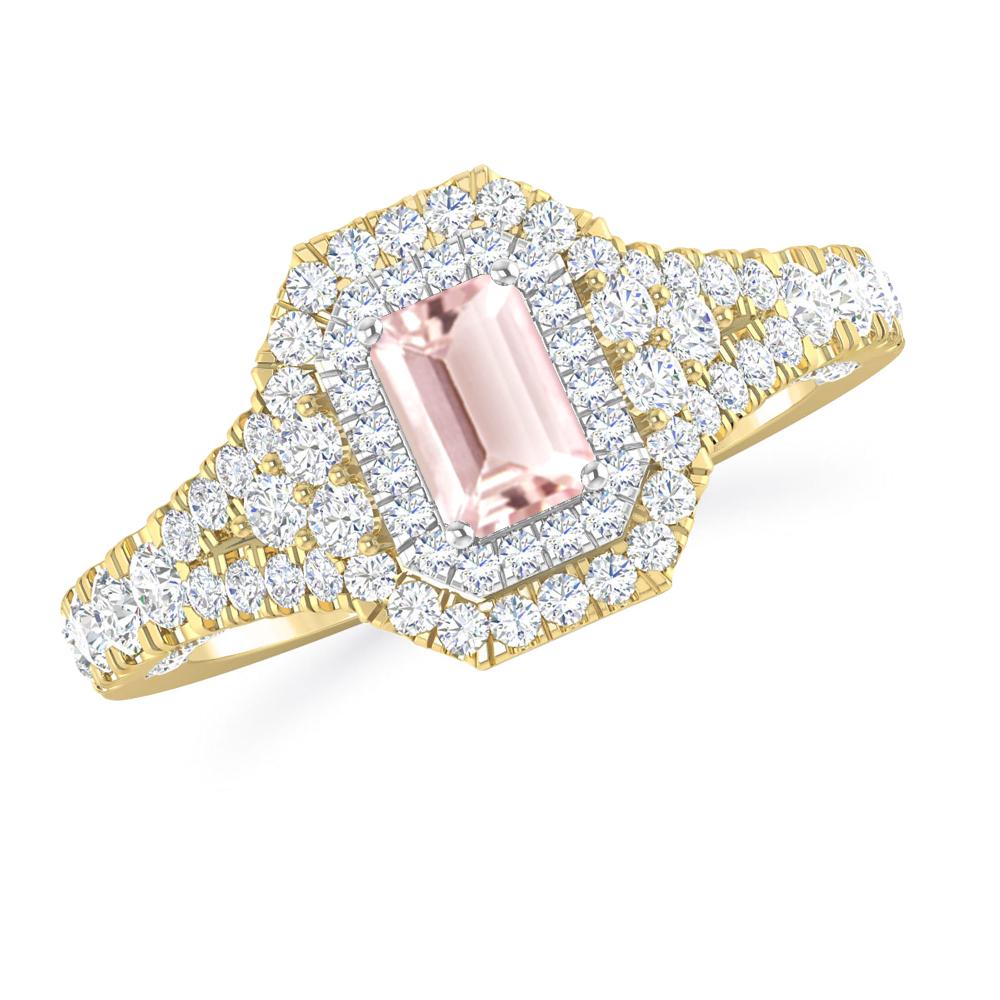 Yellow Gold - Morganite