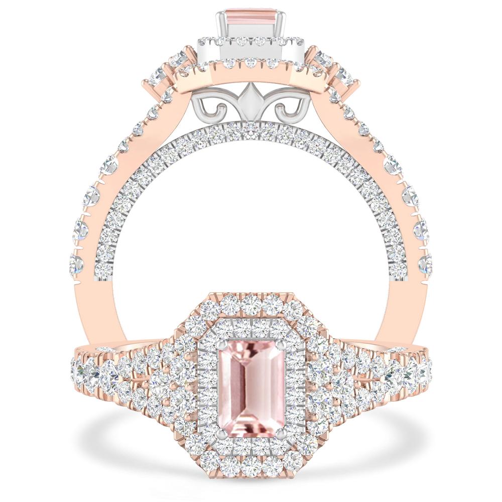 Rose Gold - Morganite