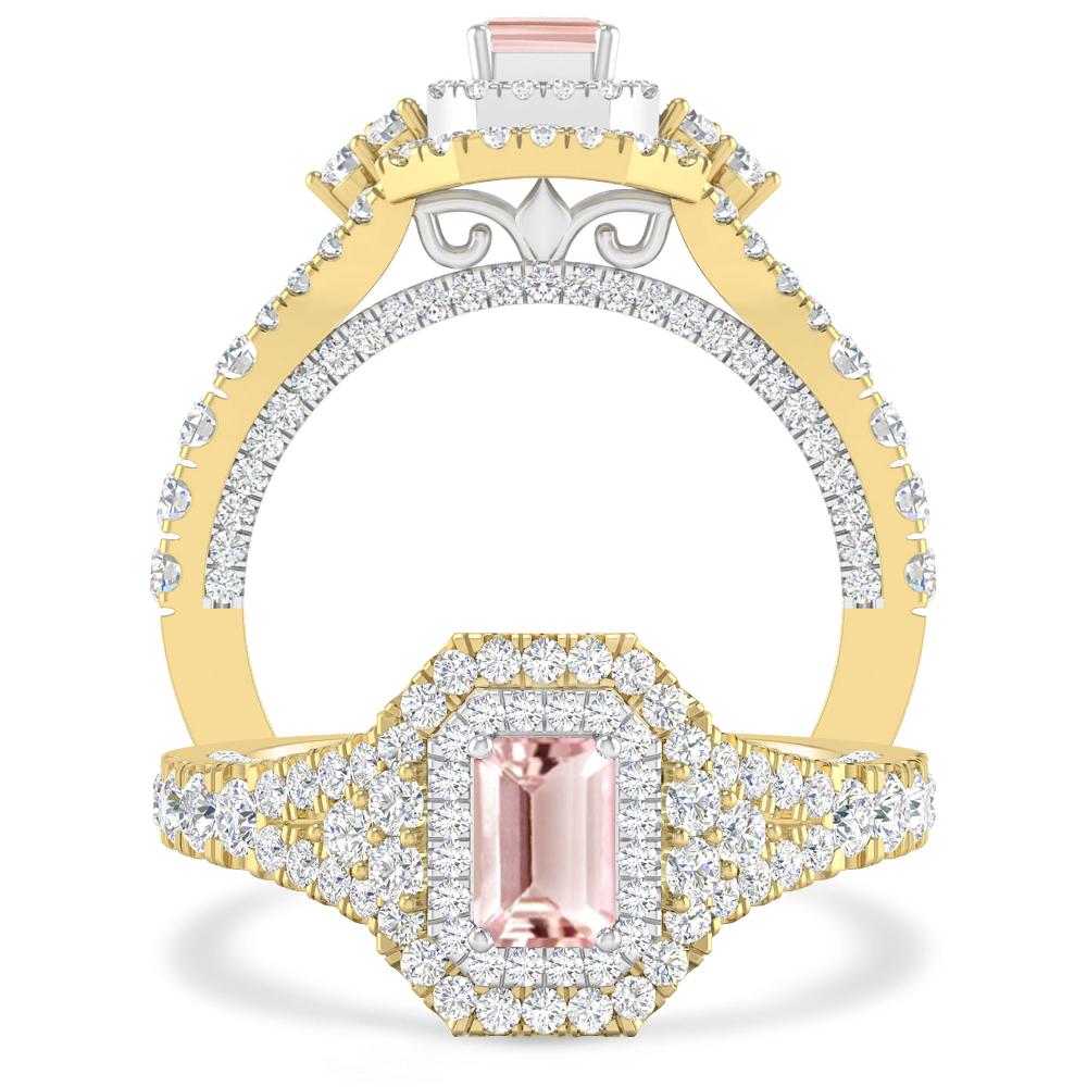 Yellow Gold - Morganite