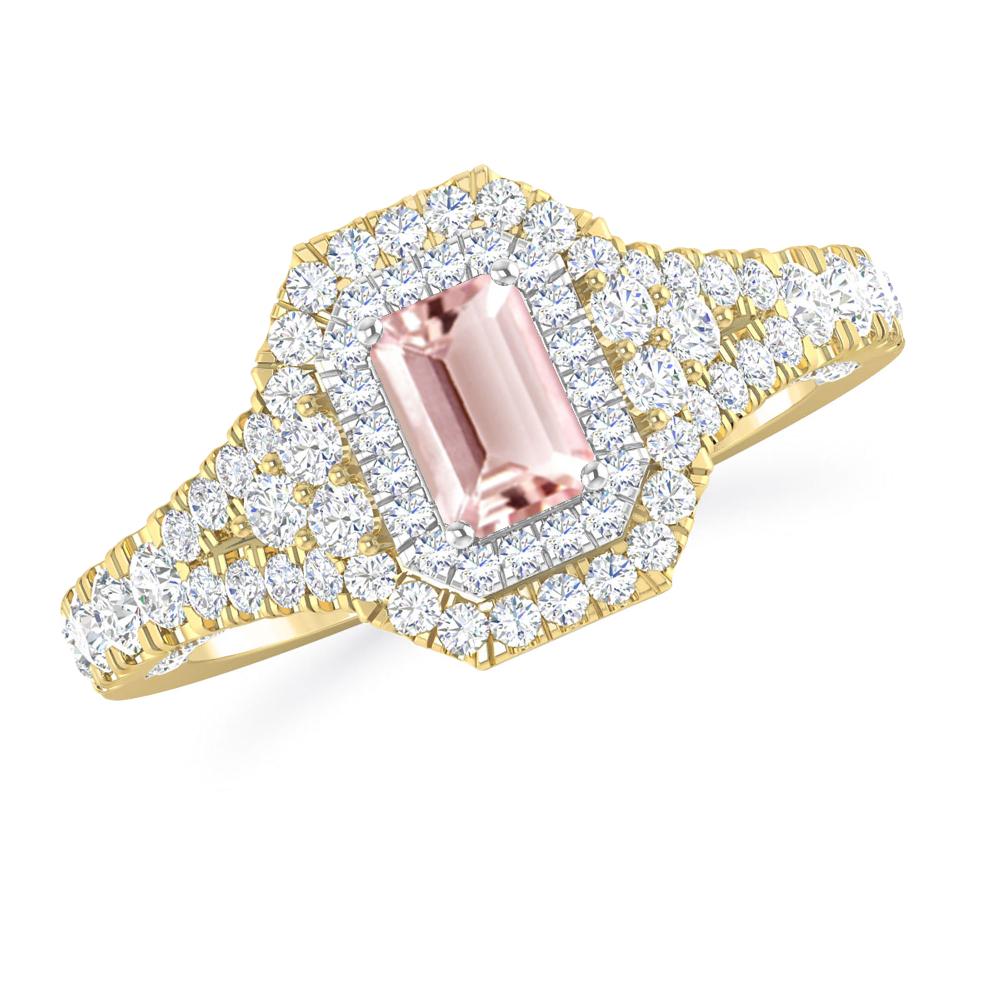 Yellow Gold - Morganite