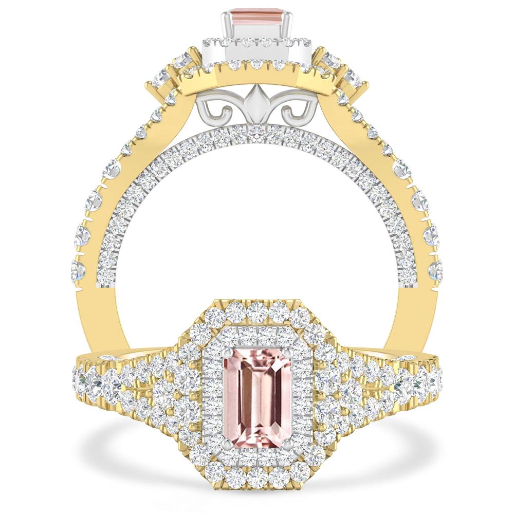 Yellow Gold - Morganite