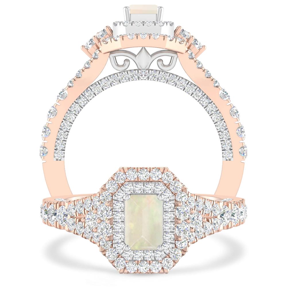 Rose Gold - Opal