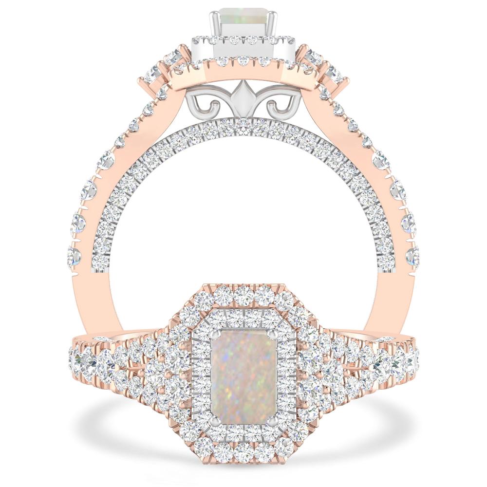 Rose Gold - Opal