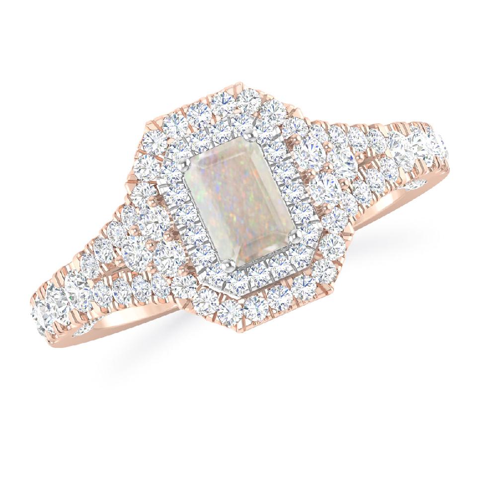 Rose Gold - Opal
