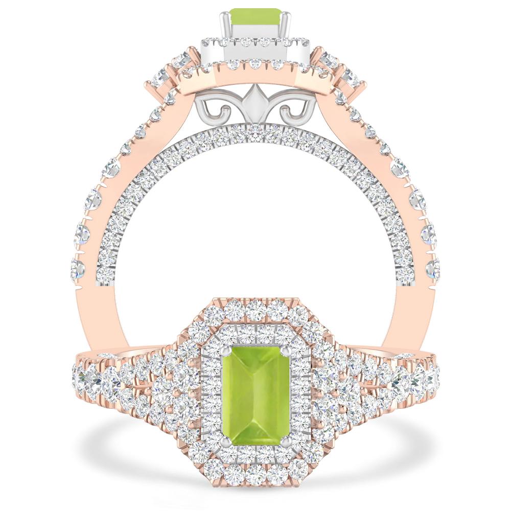 Rose Gold - Peridot