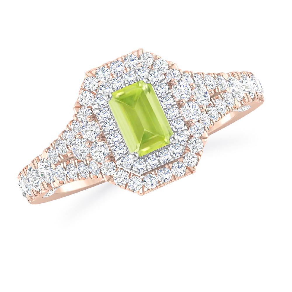 Rose Gold - Peridot