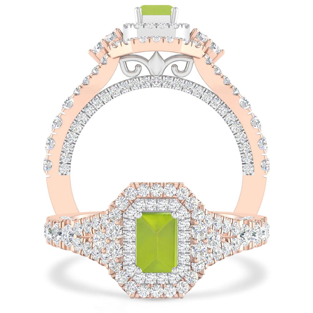Rose Gold - Peridot