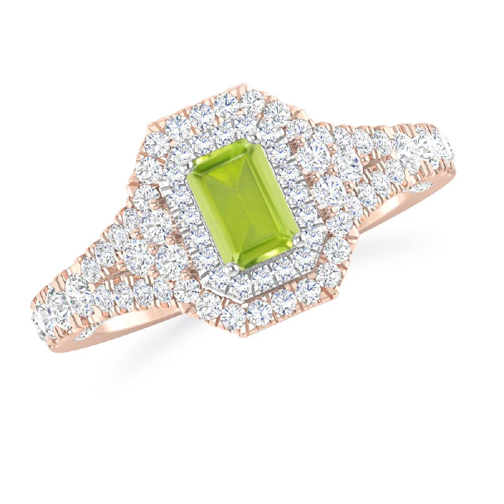 Rose Gold - Peridot