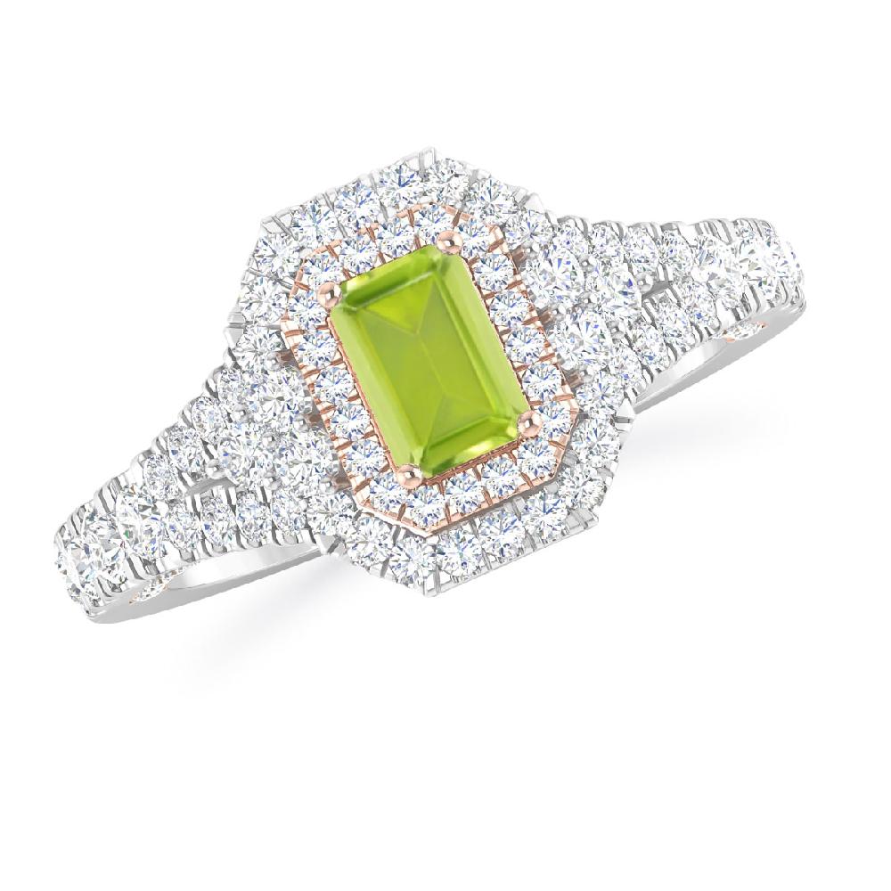White Gold - Peridot