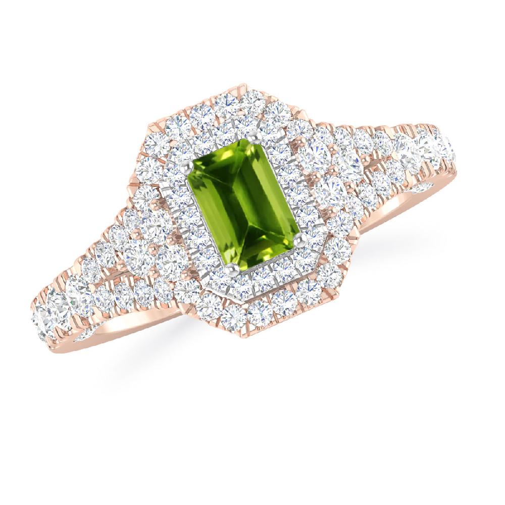 Rose Gold - Peridot