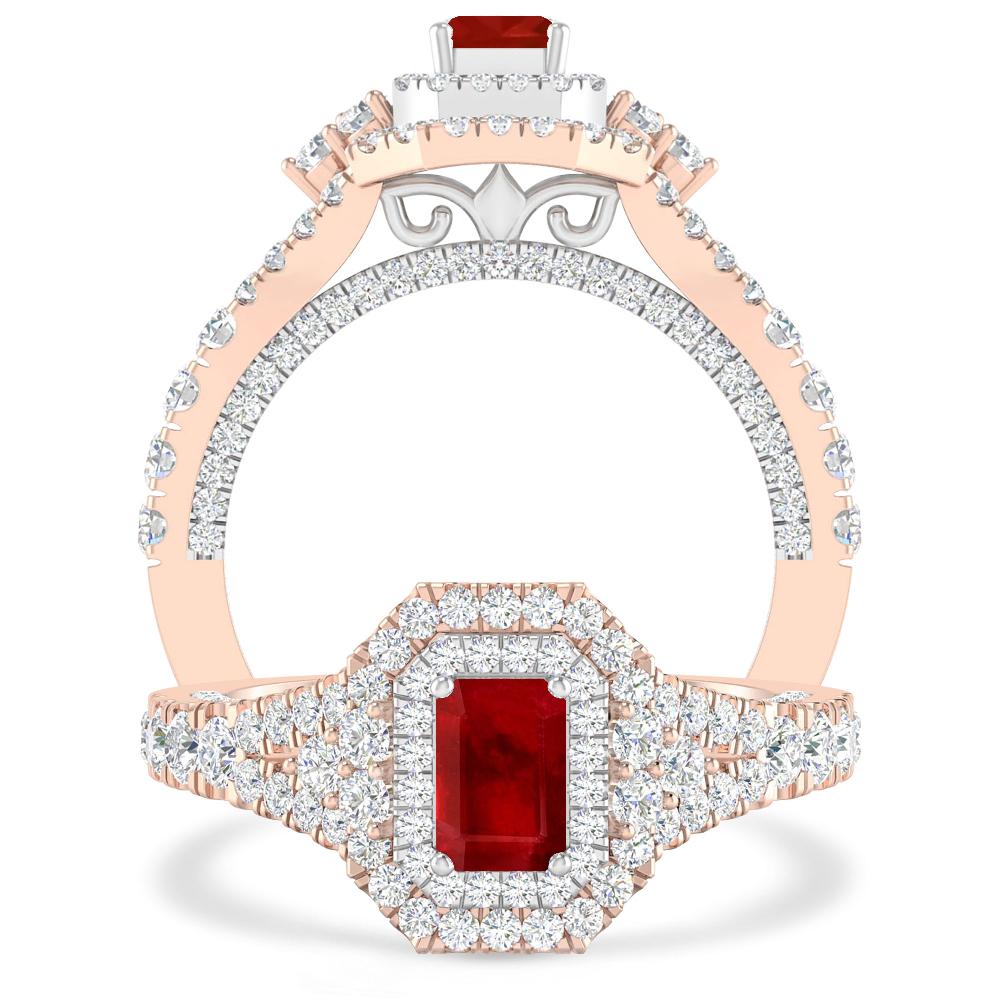 Rose Gold - Ruby
