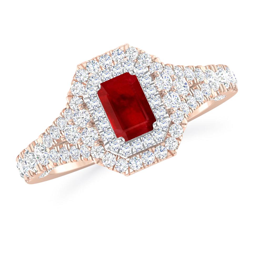 Rose Gold - Ruby
