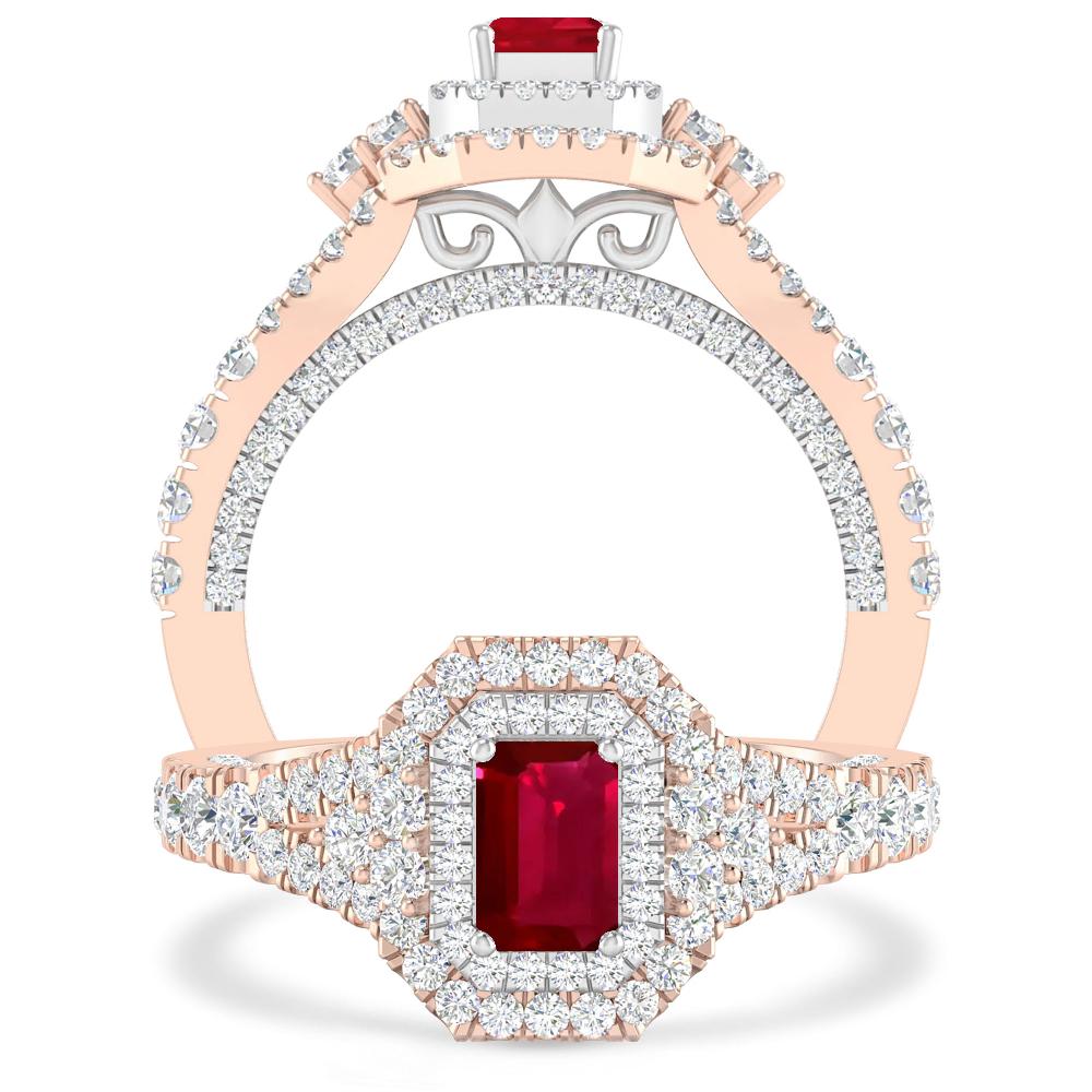Rose Gold - Ruby