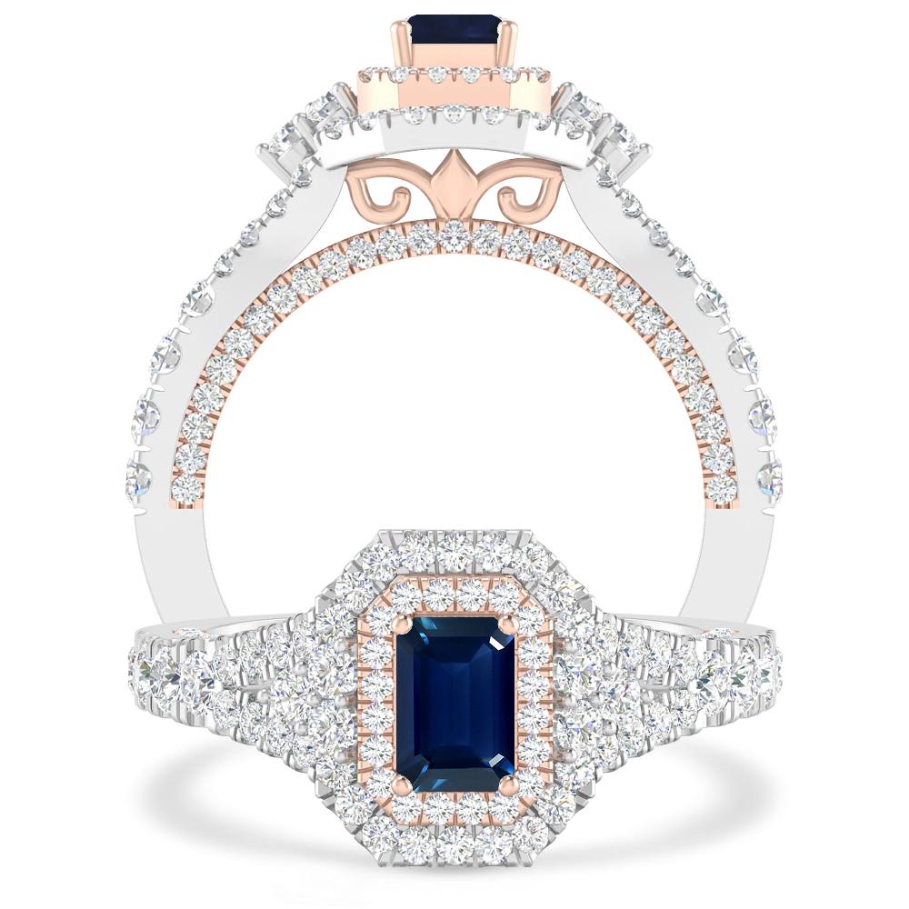 White Gold - Sapphire