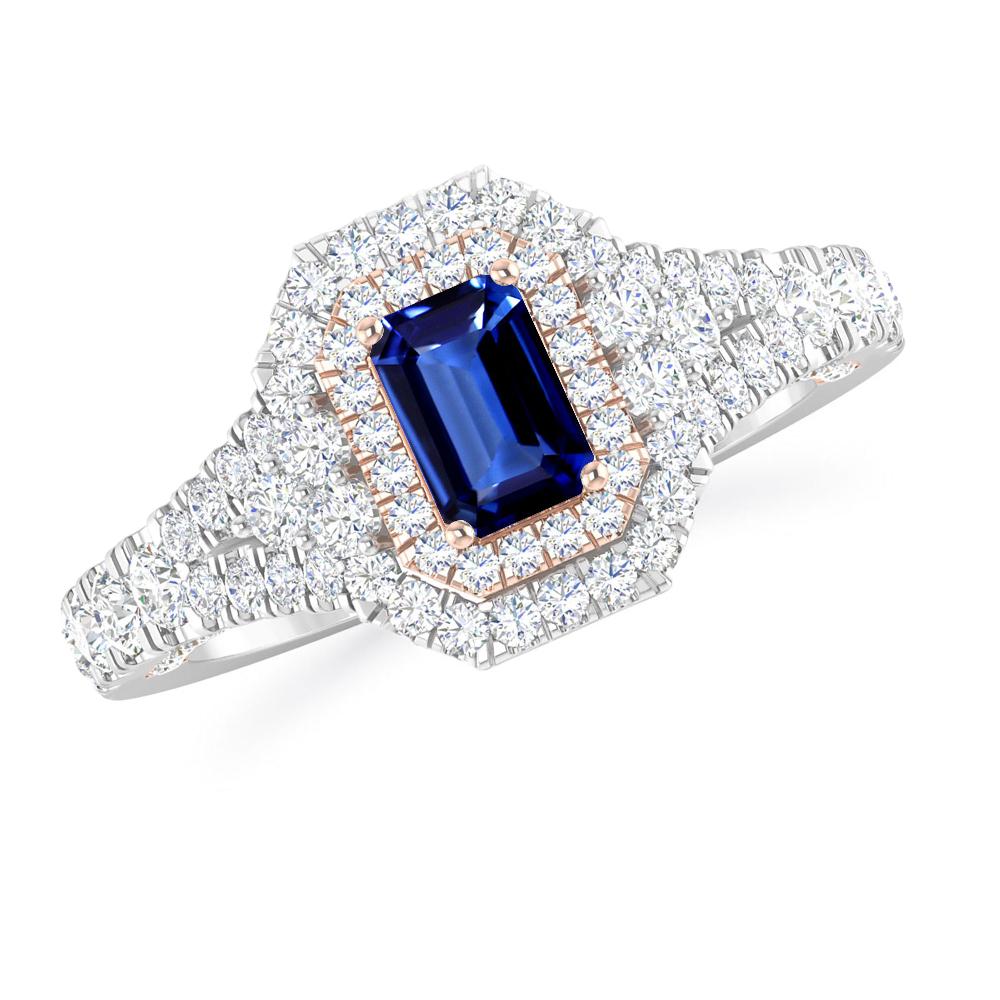 White Gold - Sapphire