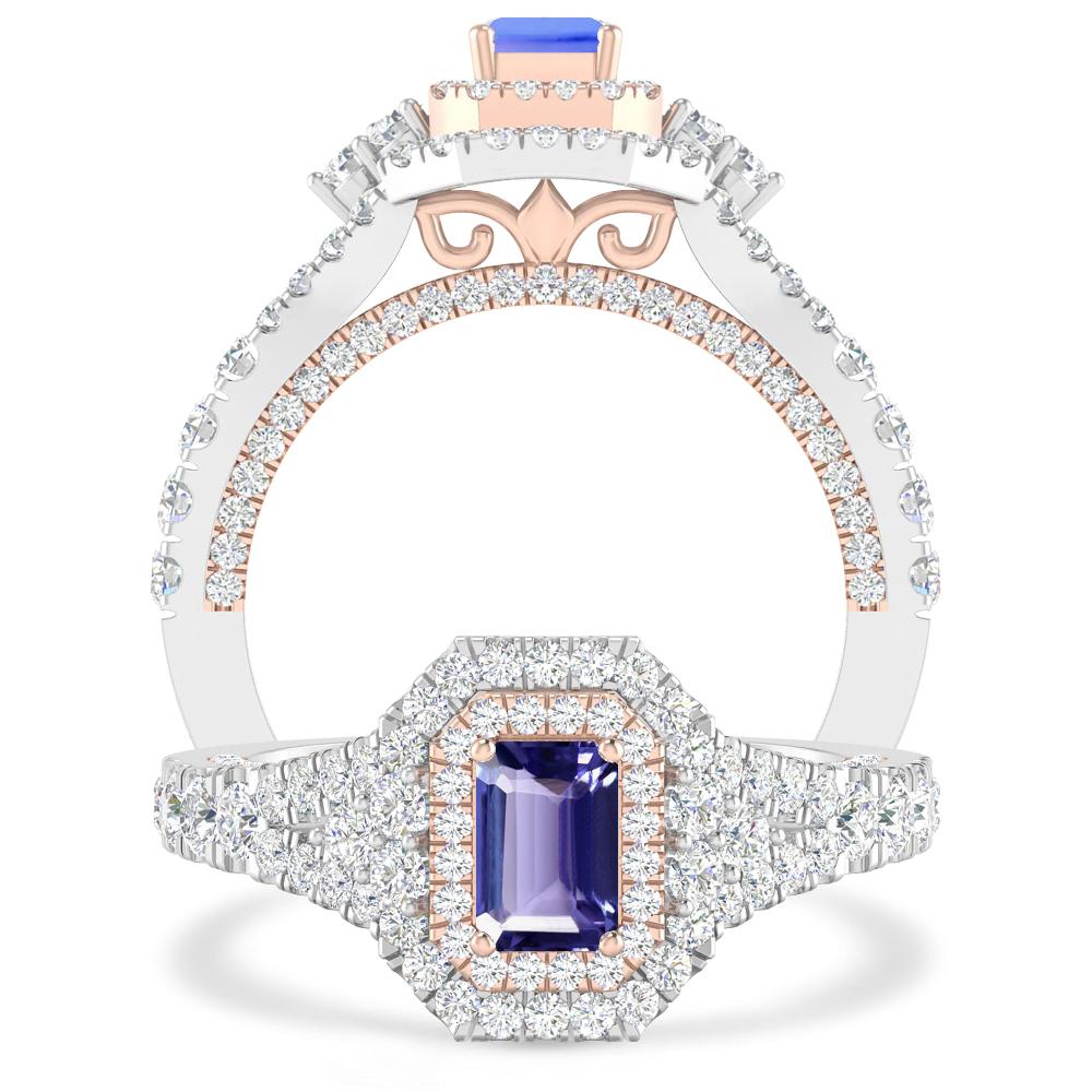 White Gold - Tanzanite
