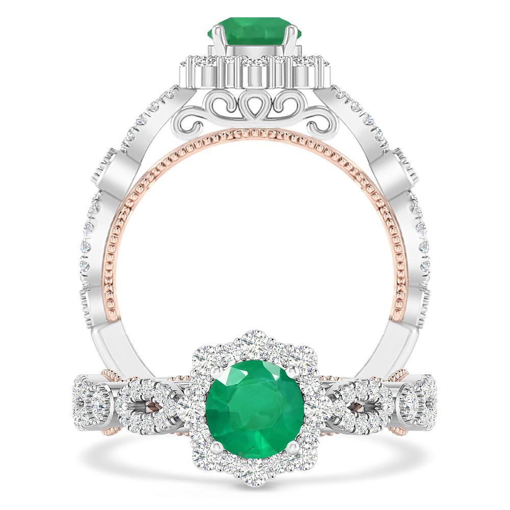 White Gold - Emerald