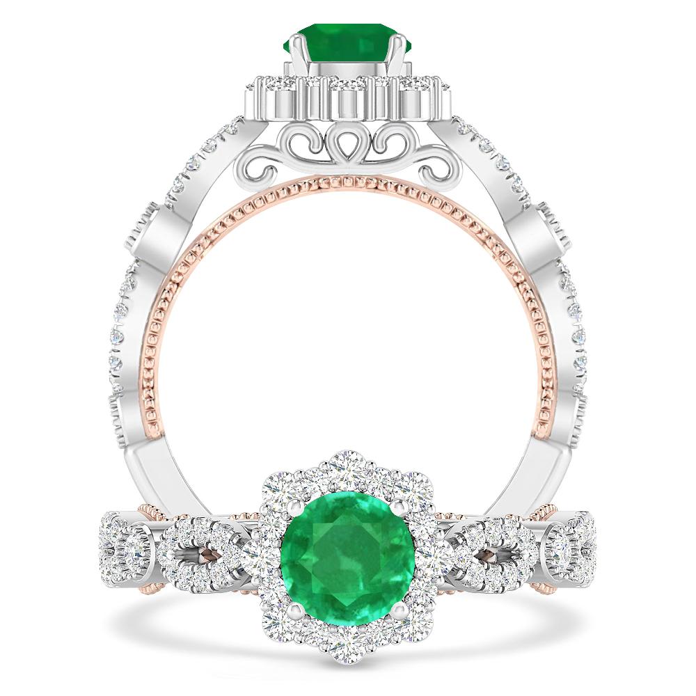 White Gold - Emerald