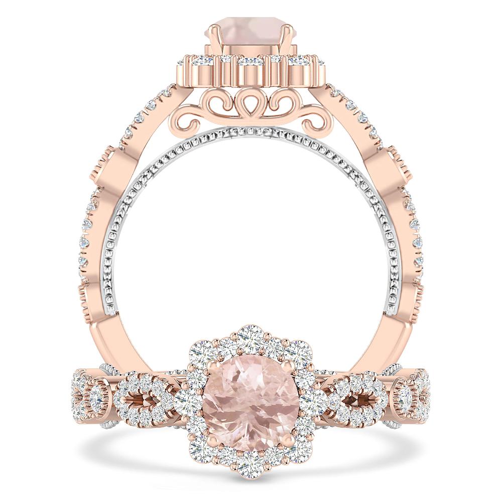 Rose Gold - Morganite