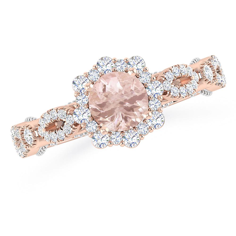 Rose Gold - Morganite