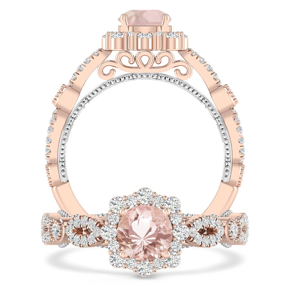 Rose Gold - Morganite