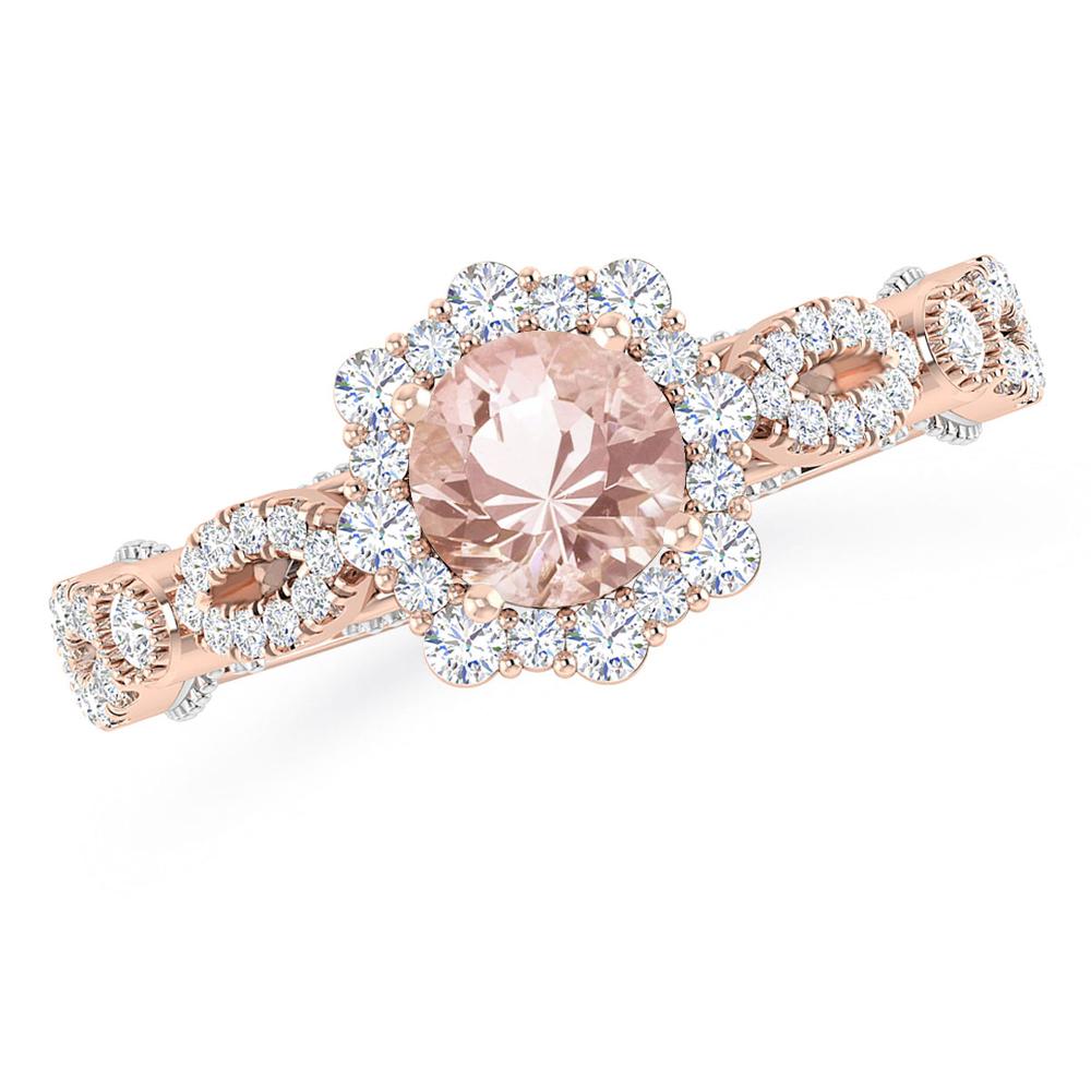 Rose Gold - Morganite