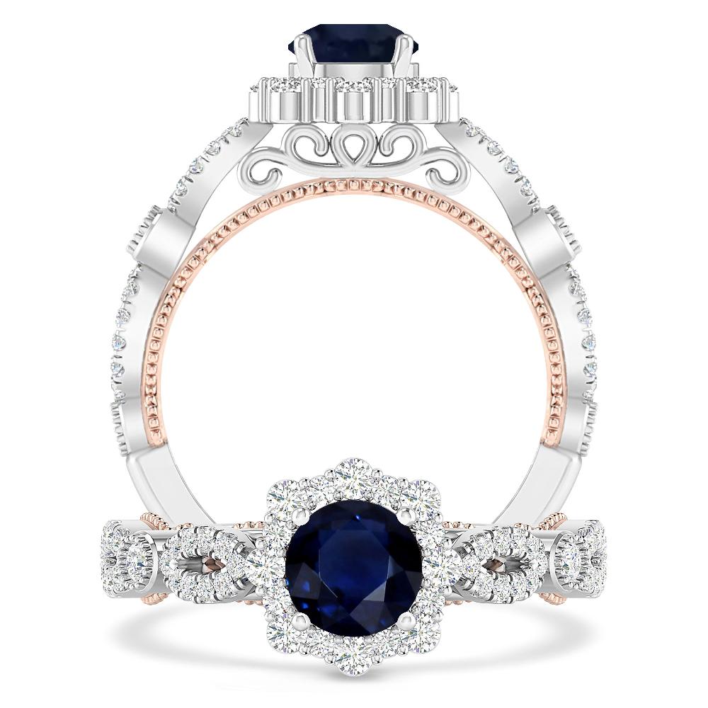 White Gold - Sapphire