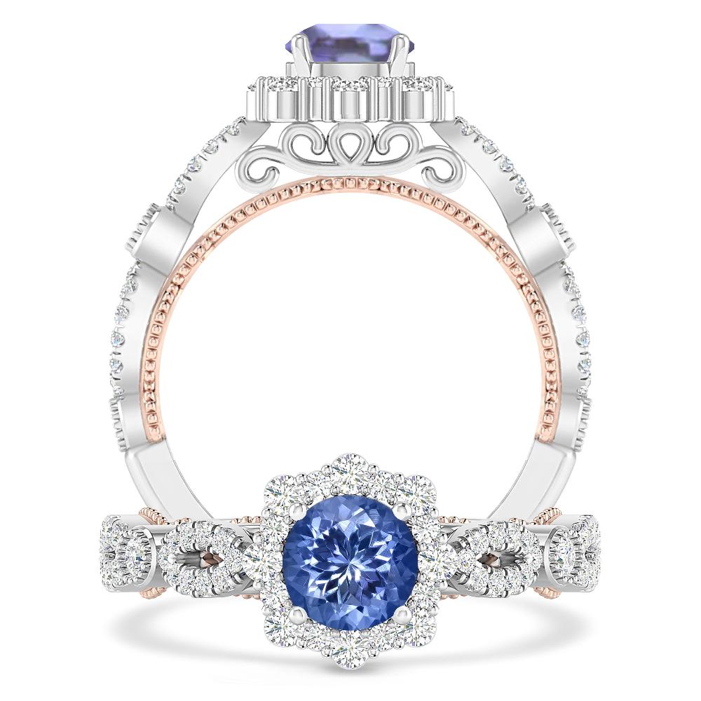 White Gold - Tanzanite