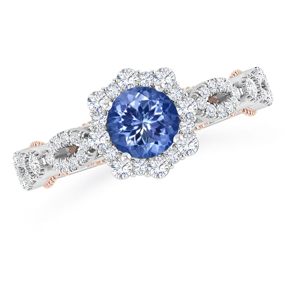 White Gold - Tanzanite