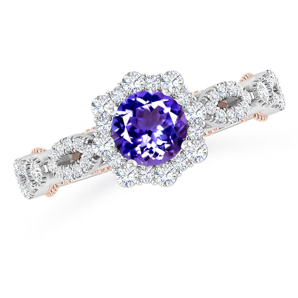 White Gold - Tanzanite