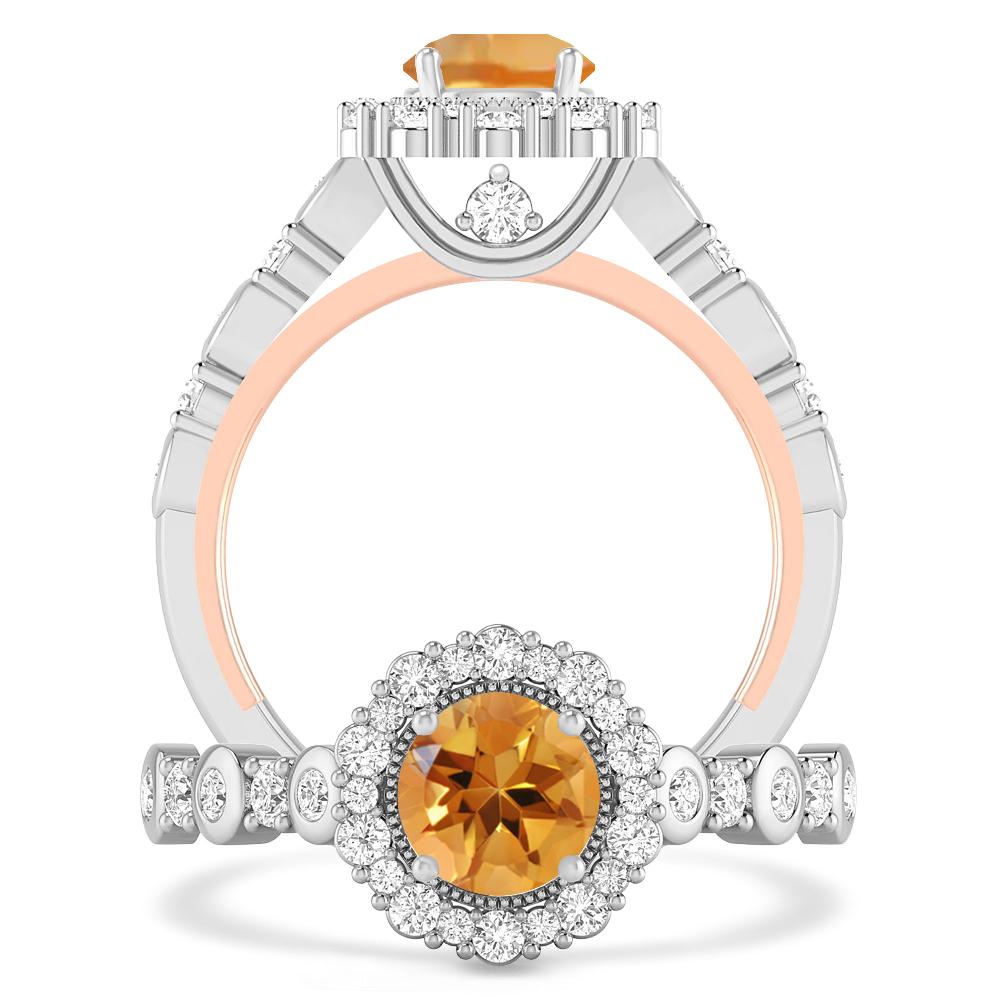 White Gold - Citrine