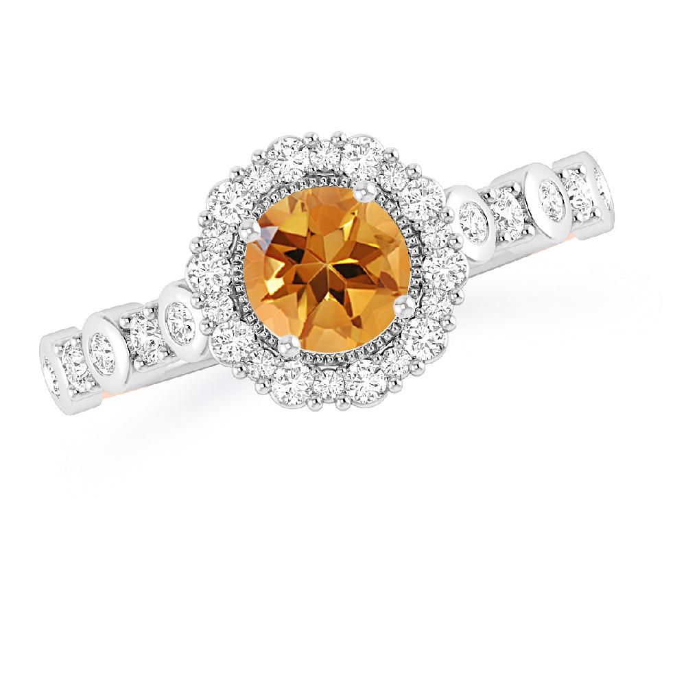 White Gold - Citrine