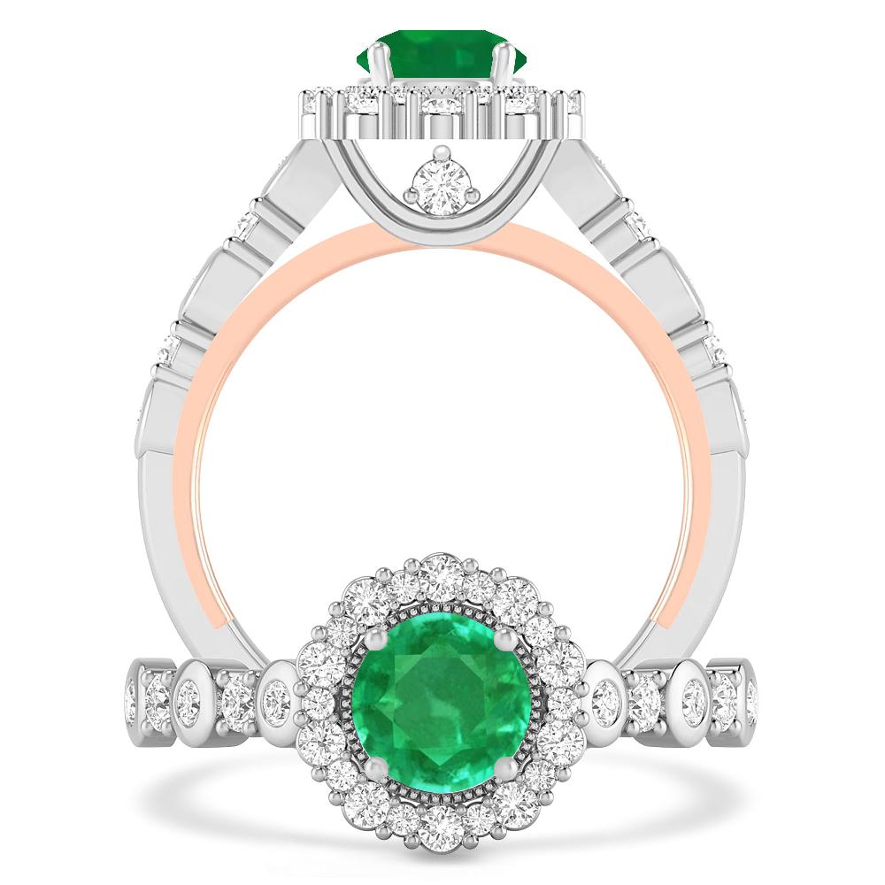 White Gold - Emerald