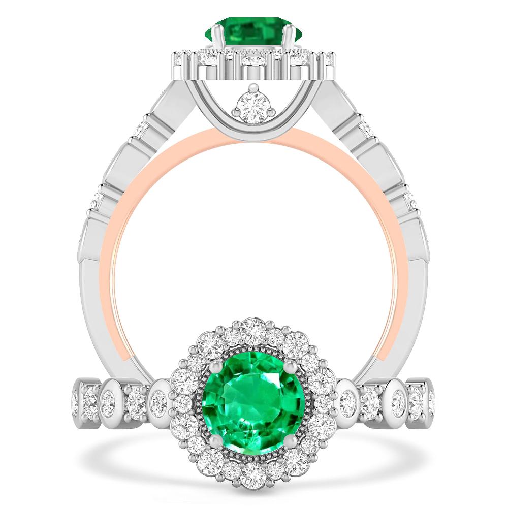 White Gold - Emerald