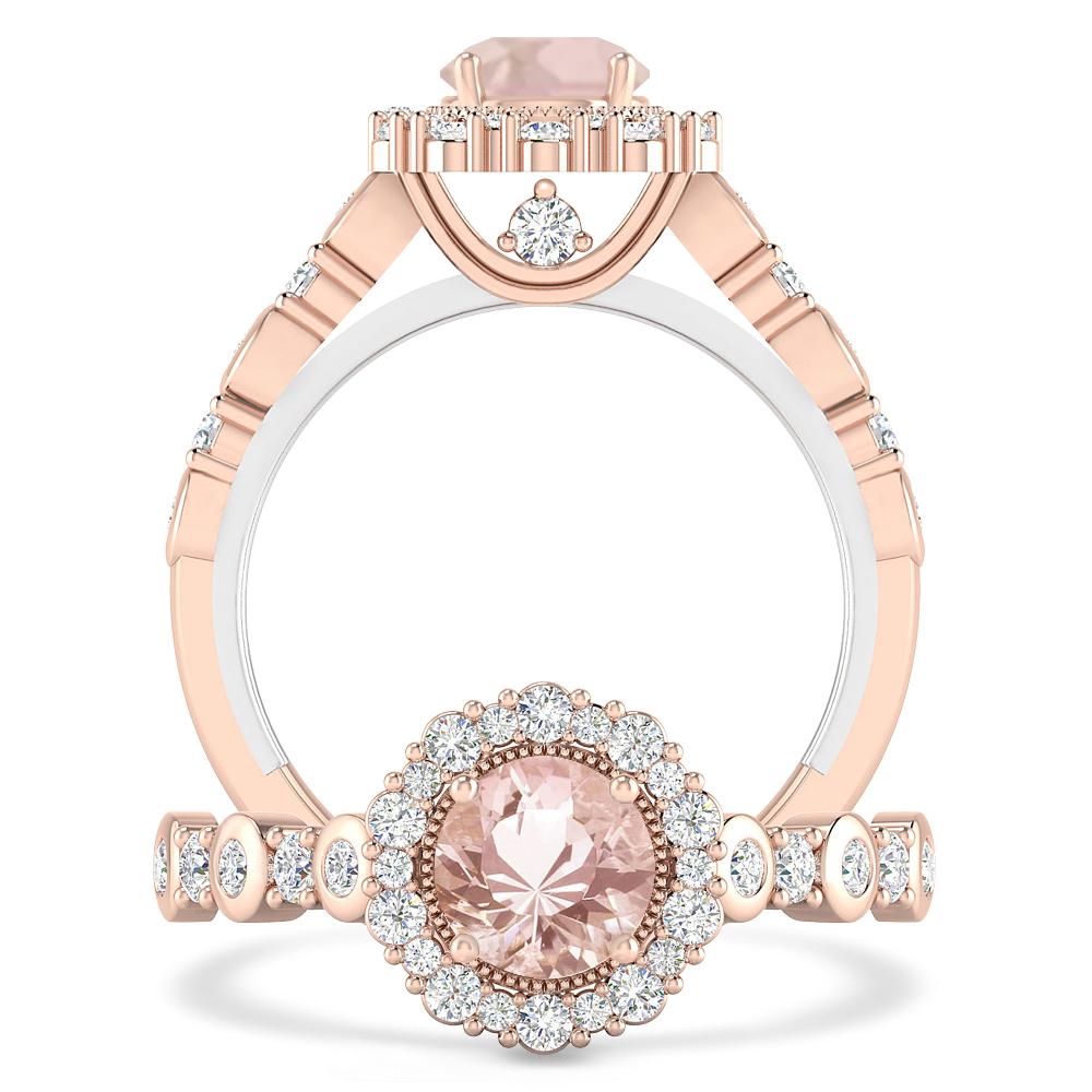 Rose Gold - Morganite